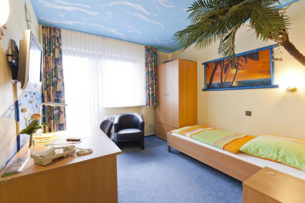 Themen Hotel Terrassen Cafe Bad Münder am Deister Kültér fotó