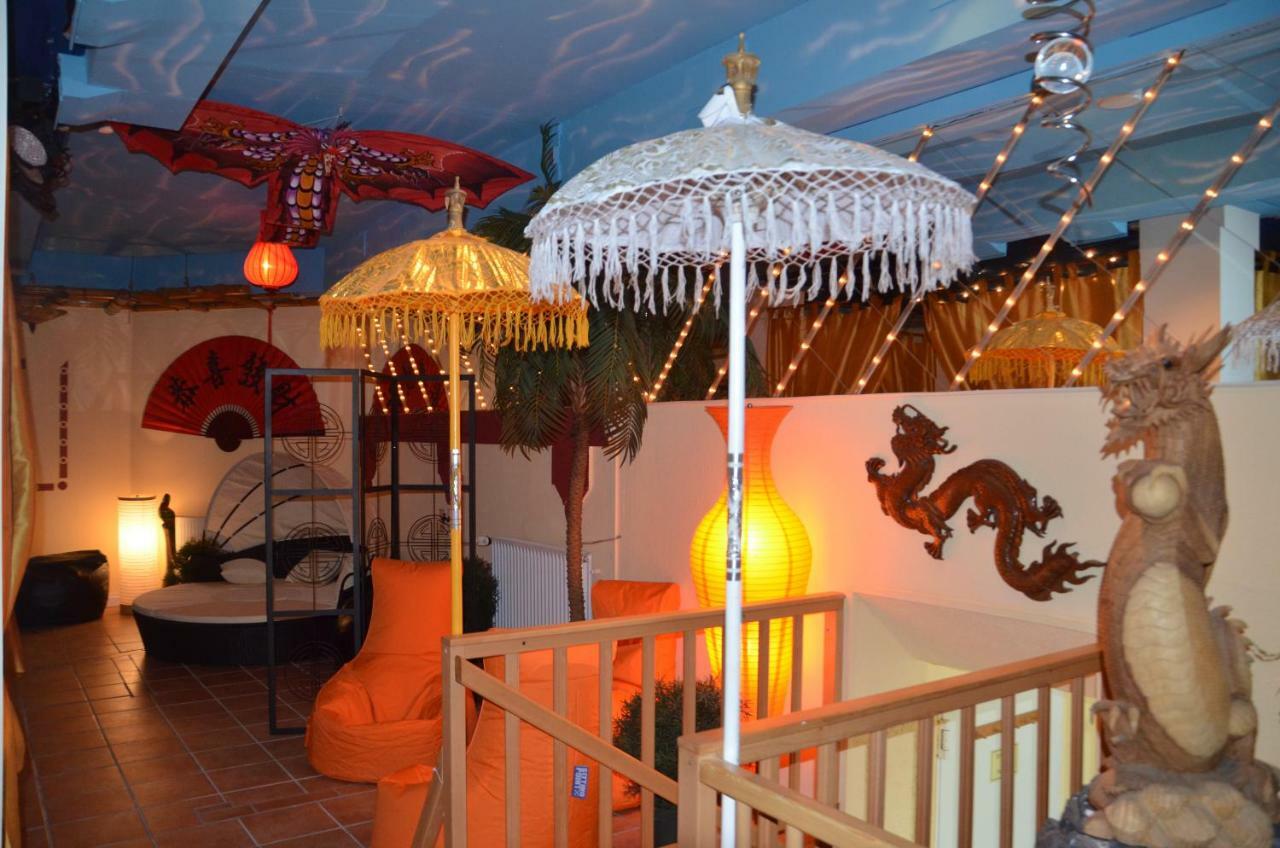 Themen Hotel Terrassen Cafe Bad Münder am Deister Kültér fotó