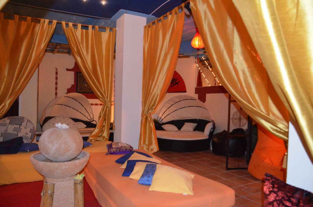 Themen Hotel Terrassen Cafe Bad Münder am Deister Kültér fotó
