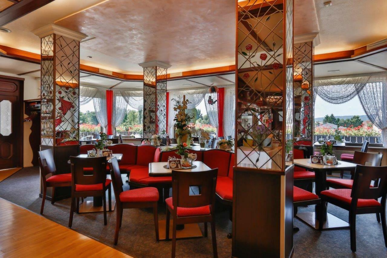 Themen Hotel Terrassen Cafe Bad Münder am Deister Kültér fotó