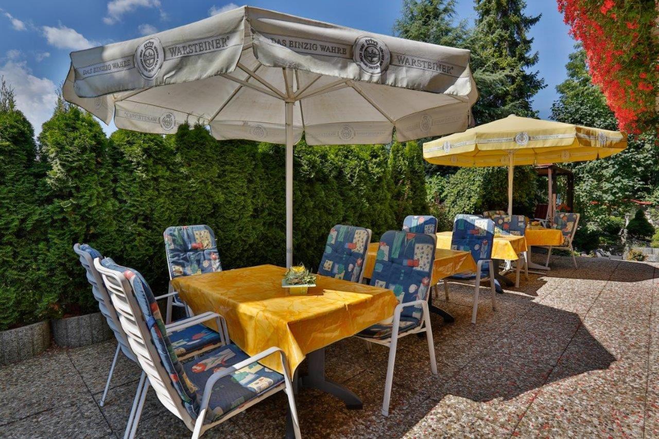 Themen Hotel Terrassen Cafe Bad Münder am Deister Kültér fotó