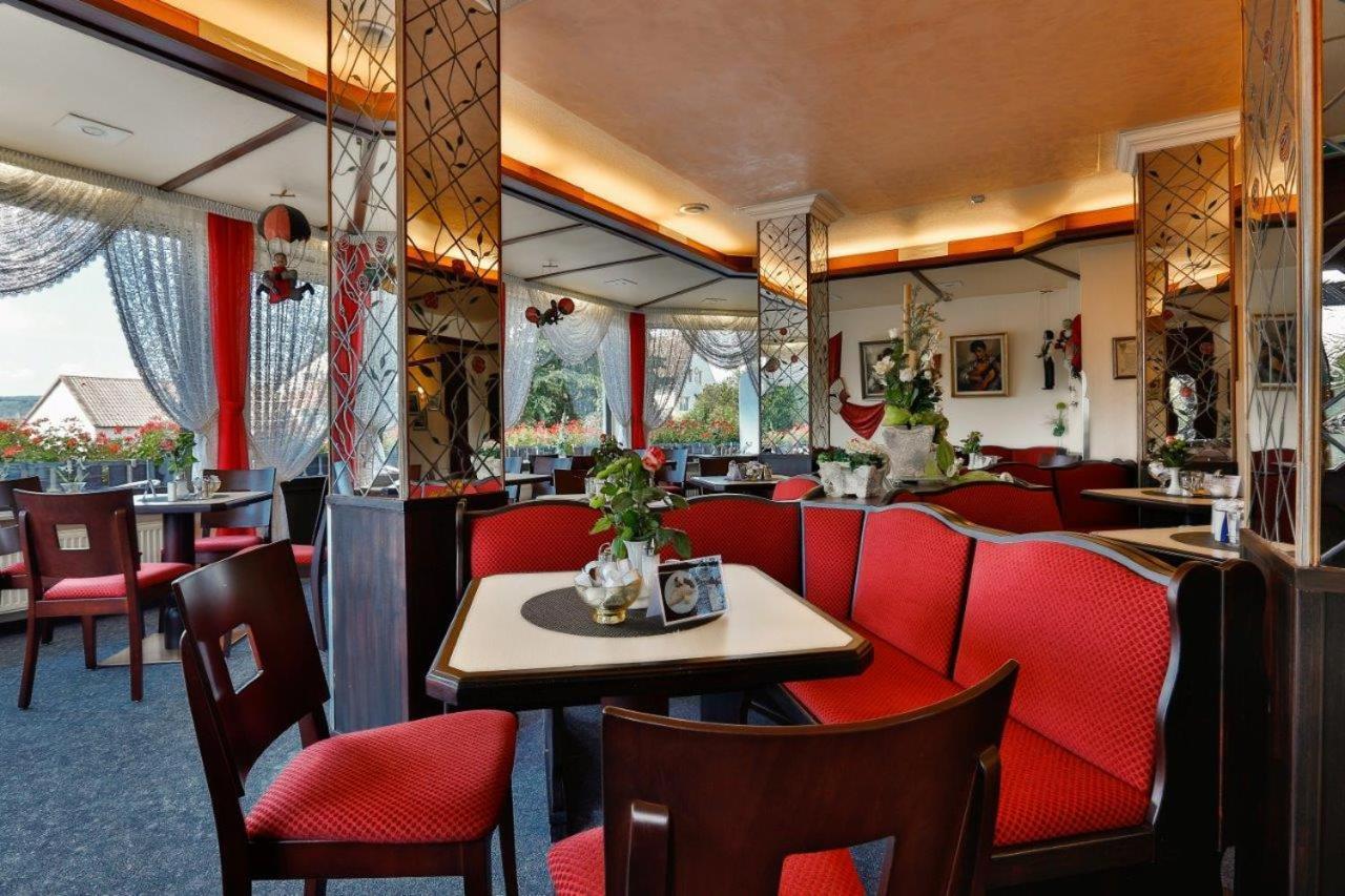 Themen Hotel Terrassen Cafe Bad Münder am Deister Kültér fotó